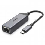 Адаптер REAL-EL Type-C-RJ45 CE-150 Black