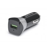 Автомобильное зарядное устройство REAL-EL CA-30 QC3.0 1USB 3A Black/Grey
