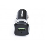 Автомобильное зарядное устройство REAL-EL CA-30 QC3.0 1USB 3A Black/Grey