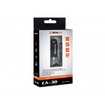 Автомобильное зарядное устройство REAL-EL CA-30 QC3.0 1USB 3A Black/Grey
