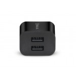 Сетевое зарядное устройство REAL-EL CH-210 2USB 2.1A Black