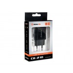 Сетевое зарядное устройство REAL-EL CH-210 2USB 2.1A Black