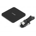 Безпроводное зарядное устройство REAL-EL WL-710 Wireless 1.5A 5W Black