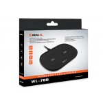 Безпроводное зарядное устройство REAL-EL WL-780 Wireless 3A 20W Black