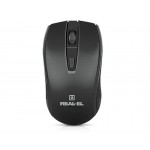 Мышь Wireless REAL-EL RM-308 Black USB