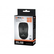 Мышь Wireless REAL-EL RM-308 Black USB