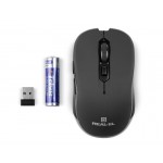 Мышь Wireless REAL-EL RM-330 Black USB