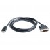 Кабель HDMI-DVI REAL-EL 1.8m Black