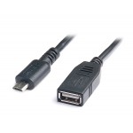 Кабель MicroUSB-OTG REAL-EL 0.1m Black (EL123500014)
