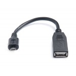 Кабель MicroUSB-OTG REAL-EL 0.1m Black (EL123500014)