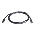 Кабель Type-C-Type-C REAL-EL 1m черний