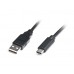 Кабель USB-Type-C REAL-EL 1m Black (EL123500016)