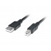 Кабель USB-Type-B 2.0 AM/BM REAL-EL Pro 2m Black (EL123500026)