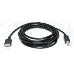 Кабель USB-Type-B 2.0 AM/BM REAL-EL Pro 3m Black (EL123500027)
