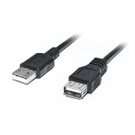 Удлинитель USB-USB 2.0 AM/AF REAL-EL Pro 2m Black (EL123500028)