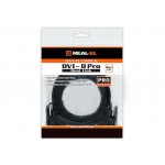 Кабель DVI-D-DVI-D REAL-EL Pro 1.8m Black (EL123500038)
