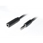 Удлинитель Audio Aux Pro 3.5мм-3.5мм REAL-EL 1m Black (EL123500041)