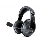 Наушники гарнитура накладные REAL-EL GD-750MV Black