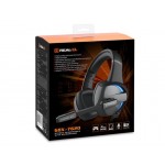 Наушники гарнитура накладные REAL-EL GDX-7620 Black