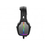Наушники гарнитура накладные REAL-EL GDX-7680 Black
