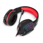 Наушники гарнитура накладные REAL-EL GDX-7750 Black/Red