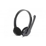 Наушники гарнитура накладные REAL-EL GD-012 Black