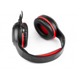 Наушники гарнитура накладные REAL-EL GDX-7590 Black/Red