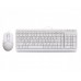 Комплект клавиатура + мышь A4Tech F1512 White USB
