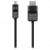 Кабель miniDisplayPort-HDMI Belkin (M/M) 1.8m Black (F2CD080bt06)