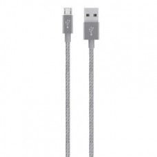 Кабель USB-microUSB Mixit Metallic Belkin B 3m Grey (F2CU021bt10-GRY)