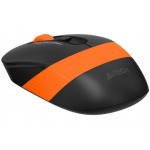 Мышь Wireless A4Tech FG10 Black/Orange USB
