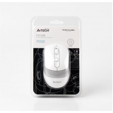 Мышь Wireless A4Tech FG10 White USB