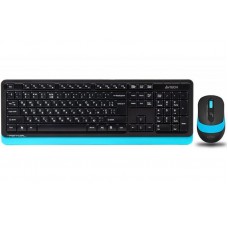 Комплект клавиатура + мышь Wireless A4Tech FG1010 Black/Blue USB