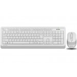 Комплект клавиатура + мышь Wireless A4Tech Bloody FG1010 White USB