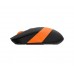 Мышь Wireless A4Tech FG10S Orange/Black USB