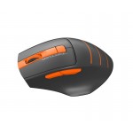 Мышь Wireless A4Tech FG30S Orange/Black USB