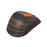 Мышь Wireless A4Tech FG30S Orange/Black USB