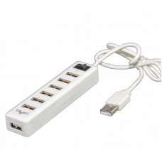 USB HUB Frime 7USB 2.0 USB-USB White (FH-20041)