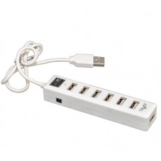 USB HUB Frime 7USB 2.0 USB-USB White (FH-20041)