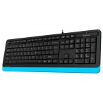 Клавиатура A4Tech FK10 Black/Blue USB