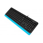 Клавиатура A4Tech FK10 Black/Blue USB
