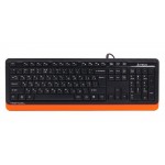 Клавиатура A4Tech Fstyler FKS10 Orange USB