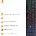 Клавиатура Frime Moonfox Rainbow USB RUS/UKR (FLK18220)