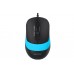 Мышь A4Tech FM10 Black/Blue USB