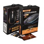 Мышь Frime Conqueror Black USB (FMC2015)