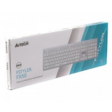 Клавиатура A4Tech Fstyler FX-50 White