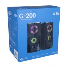 Акустическая система 2.0 Gemix G-200 Black