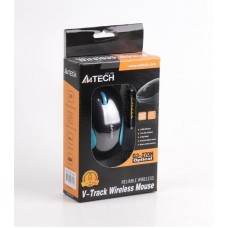 Мышь Wireless A4Tech G3-270N Black/Blue USB V-Track