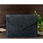 Чехол для ноутбука Felt Gmakin для Macbook Pro 14 Dark/Grey на кнопке (GM62-14)