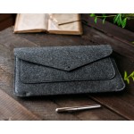 Чехол для ноутбука Felt Gmakin для Macbook Pro 14 Dark/Grey на кнопке (GM62-14)